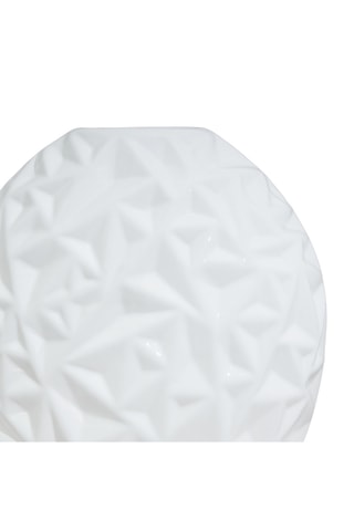 Jarrón de cerámica Eolie - 37 cm - Blanco