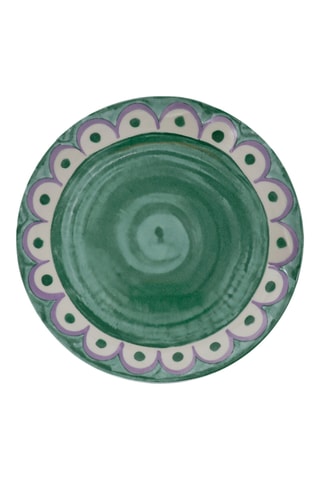 6 platos llanos de porcelana Tangeri - 27 cm