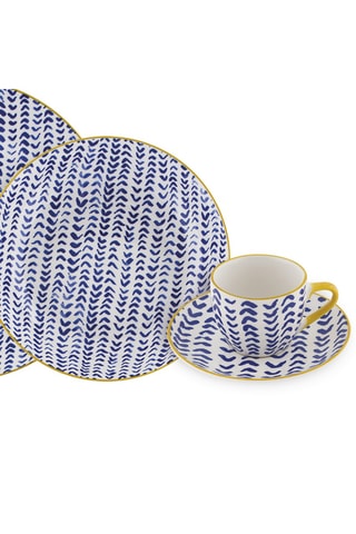 Vajilla de porcelana Cetara - 24 piezas