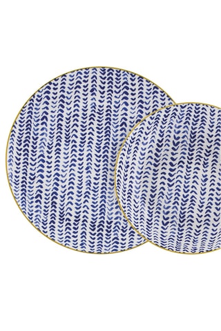 Vajilla de porcelana Cetara - 24 piezas
