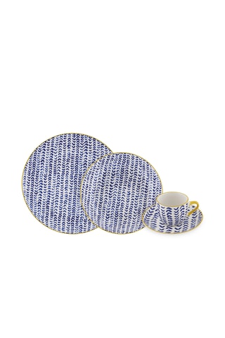 Vajilla de porcelana Cetara - 24 piezas