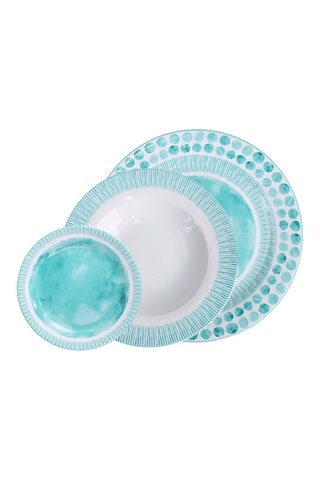 Vajilla de porcelana Tabata - 18 piezas