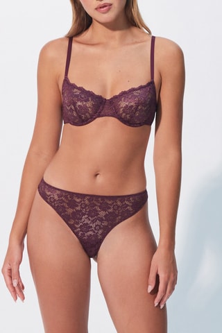 Reggiseno Bestfriendiz - Bordeaux - Undiz