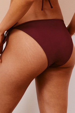Slip bikini - Bordeaux