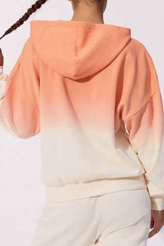 Felpa pigiama dip and dye Dipiz - Arancione