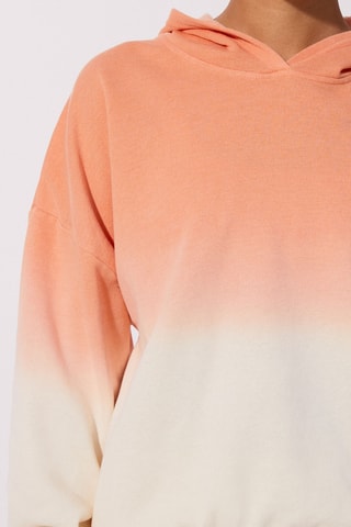 Felpa pigiama dip and dye Dipiz - Arancione