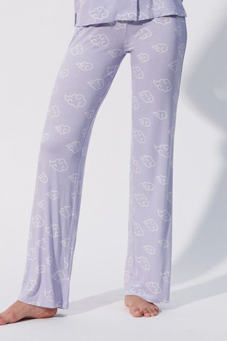 Pantaloni pigiama Akatsuki Naruto - Malva - Undiz