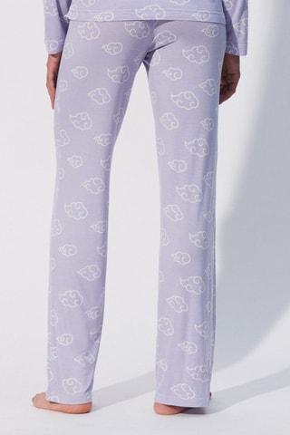 Pantaloni pigiama Akatsuki Naruto - Malva - Undiz