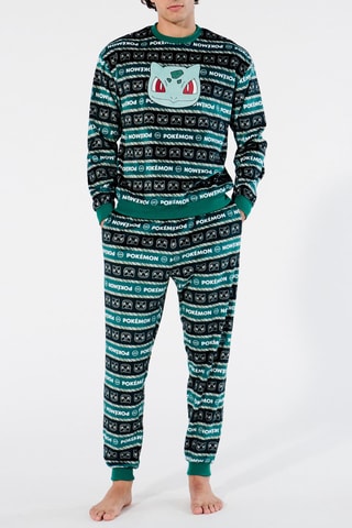 Calças de pijama Pokémon - Verde