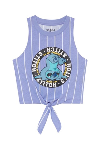 Crop top Stitch Lilo e Stitch Disney - Cobalto