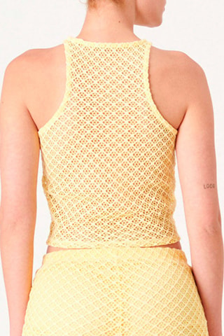 Crop top Beacheriz - Giallo