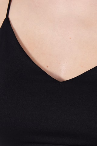 Crop top Lakelyniz - Nero
