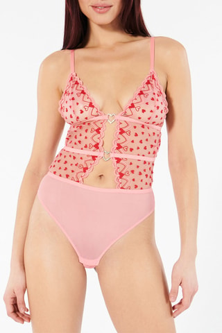 Body Brodcoeuriz - Rosa - Undiz