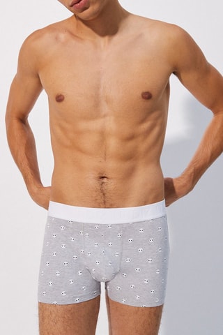 Boxers Repeatiz - Cinzento mesclado