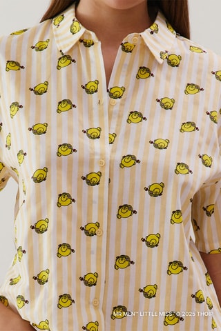 Camicia pigiama - Giallo