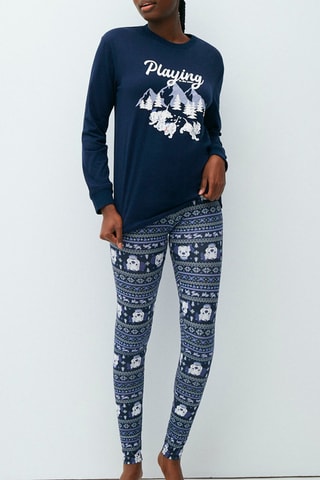 Leggings La carica dei 101 Disney Dalmamountiz - Blu