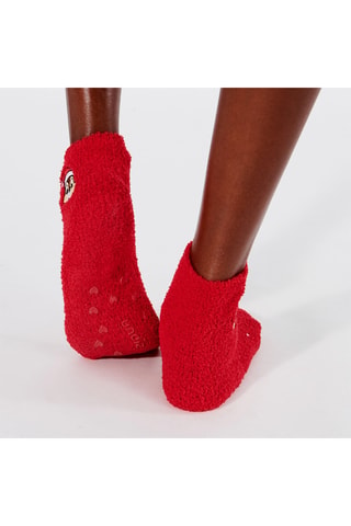 Calze antiscivolo Cip e Ciop Disney - Rosso - Undiz