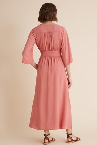 Robe midi - Rose