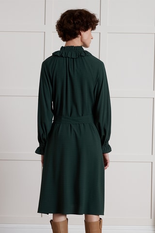Robe midi - Vert foncé