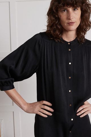 Robe chemise - Noir