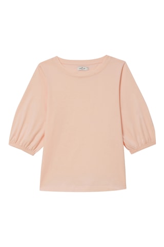 T-shirt en coton biologique - Rose poudré
