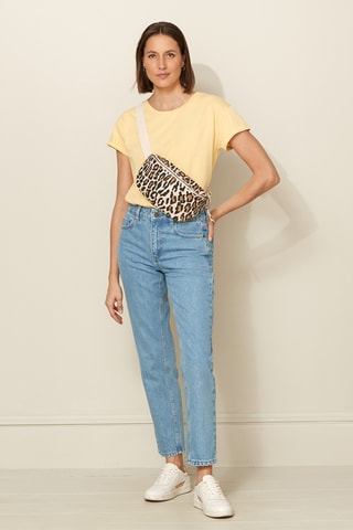 T-shirt en coton biologique - Jaune