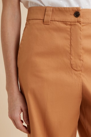 Pantalon large - Marron clair