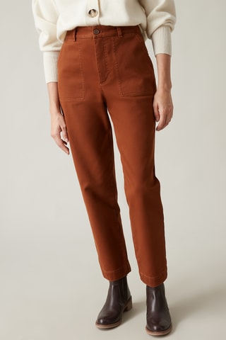 Pantalon cargo - Marron