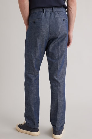 Pantalon carotte - Bleu cobalt