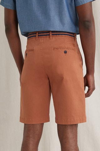 Bermuda droit - Marron foncé