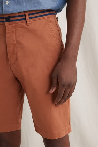 Bermuda droit - Marron foncé