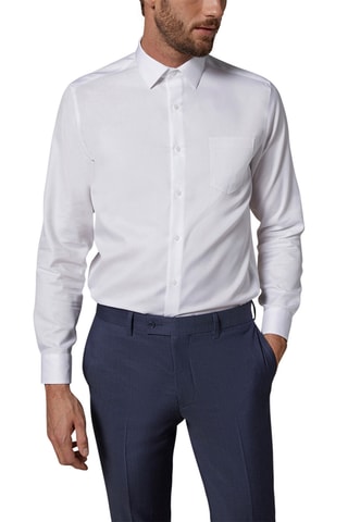 Chemise regular - Blanc