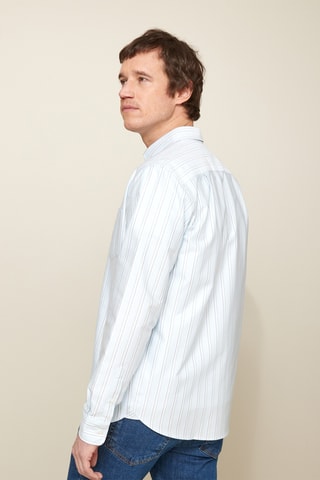 Chemise regular - Ciel et bleu cobalt
