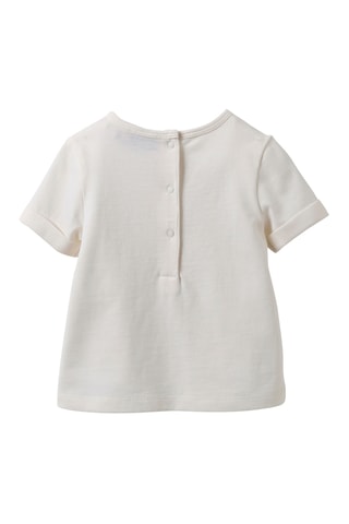 T-shirt en coton biologique - Ecru