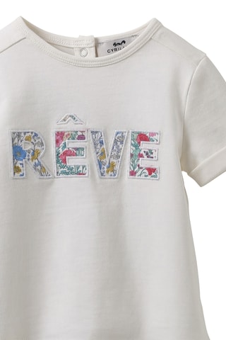 T-shirt en coton biologique - Ecru