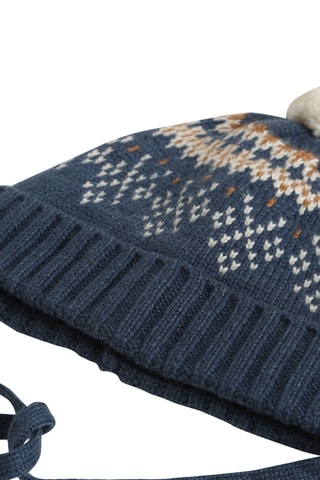 Bonnet en laine - Bleu foncé