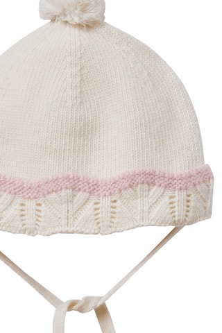 Bonnet en laine - Ecru