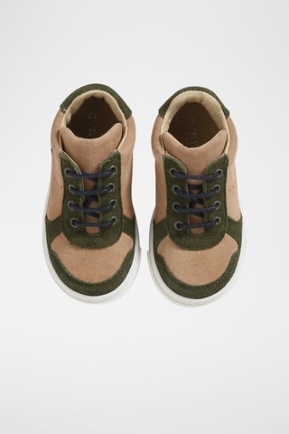 Baskets en nubuck - Beige