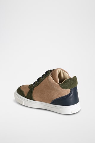 Baskets en nubuck - Beige