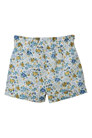 Short - Blanc et bleu