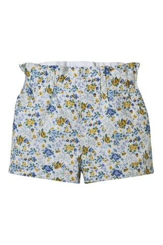 Short - Blanc et bleu