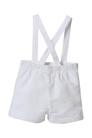 Barboteuse en lin - Blanc