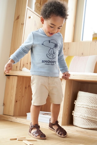 Sweat Snoopy - Bleu clair