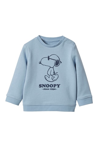 Sweat Snoopy - Bleu clair