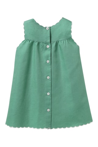 Robe en lin - Vert