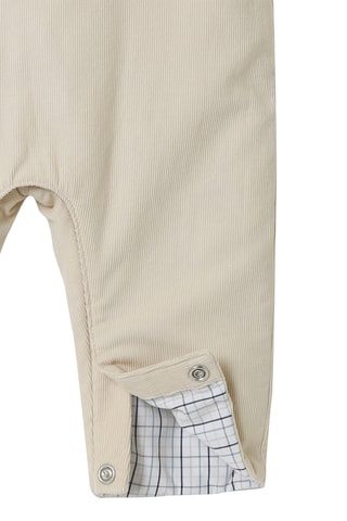 Salopette en velours - Beige