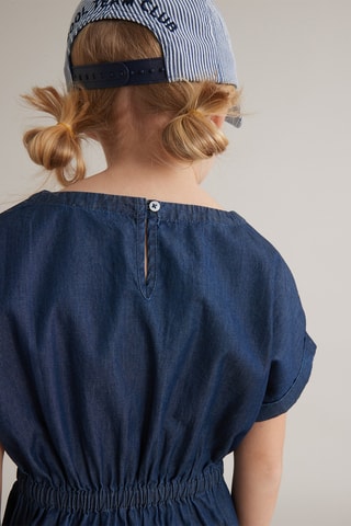 Robe en jean - Bleu marine