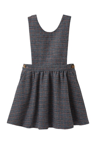 Robe-salopette - Gris clair