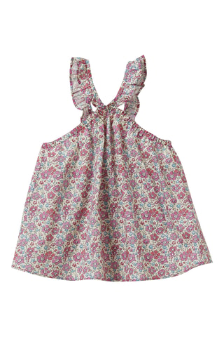 Blouse - Rose et beige