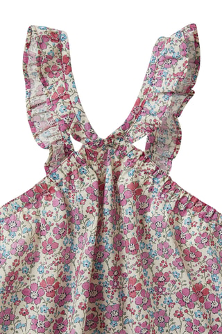 Blouse - Rose et beige